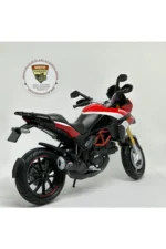 Ducati Multistrada 1200 S Pikes Peak 1:12 Diecast Motosiklet – Lisanslı Maisto Metal Model - Görsel 3