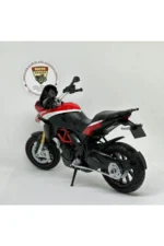 Ducati Multistrada 1200 S Pikes Peak 1:12 Diecast Motosiklet – Lisanslı Maisto Metal Model - Görsel 4