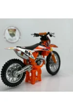 KTM 450 SX-F Factory Edition 2018 1:18 Diecast Model Motosiklet – - Görsel 3