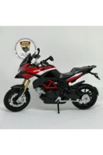 Ducati Multistrada 1200 S Pikes Peak 1:12 Diecast Motosiklet – Lisanslı Maisto Metal Model - Görsel 5