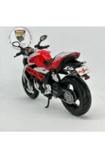 MV Agusta Brutale 1090 RR 1:12 Diecast Motosiklet Model – Kırmızı Beyaz – Koleksiyonluk - Görsel 4