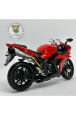 Yamaha YZF-R1 Kırmızı 1:12 Diecast Maket Motor - Görsel 3