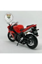Yamaha YZF-R1 Kırmızı 1:12 Diecast Maket Motor - Görsel 4