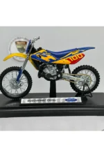 Husqvarna CR125 1:18 Diecast Maket Motor – Metal Model Motosiklet - Görsel 5