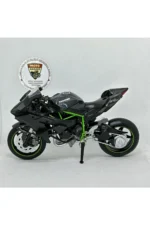 Kawasaki Ninja H2R 1:12 Diecast Model Stantsız – Maisto Lisanslı Metal Motosiklet - Görsel 5