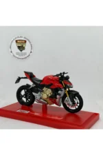 Ducati SuperNaked V4 S 1:18 Diecast Model – Maisto Lisanslı Metal Motosiklet