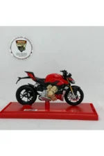 Ducati SuperNaked V4 S 1:18 Diecast Model – Maisto Lisanslı Metal Motosiklet - Görsel 2