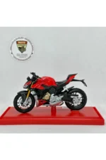 Ducati SuperNaked V4 S 1:18 Diecast Model – Maisto Lisanslı Metal Motosiklet - Görsel 5