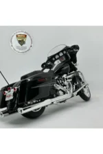 Harley Davidson Street Glide 1:12 Diecast Motosiklet – Lisanslı Metal Model Siyah - Görsel 3