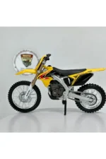 Suzuki RM-Z450 1:18 Diecast Motocross Model – Orjinal Lisanslı Bburago Metal Maket Motosiklet - Görsel 5