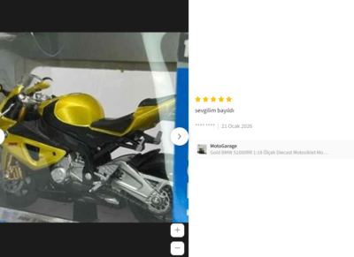 Diecast Motosiklet-Sizden gelenler