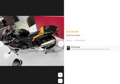 Diecast Motosiklet-Sizden gelenler