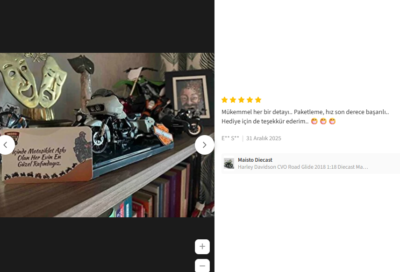 Diecast Motosiklet-Sizden gelenler