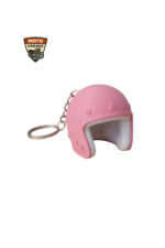 Pembe Kask Anahtarlık - 3D Baskı Mini Kask Aksesuarı - Görsel 5