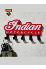 Indian Motorcycle Anahtar Askısı - Retro 3D Tasarım - Görsel 6
