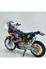 KTM 450 Rally Maket - 1:18 Bburago Dakar Red Bull Edition - Görsel 4
