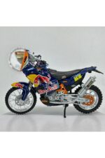 KTM 450 Rally Maket - 1:18 Bburago Dakar Red Bull Edition - Görsel 5