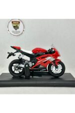 Yamaha R6 Maket - 1:18 Diecast Model Motosiklet - Görsel 2