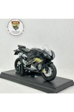 Yamaha R6 Maket - 1:18 Siyah Altın Alloy Models