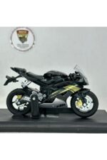 Yamaha R6 Maket - 1:18 Siyah Altın Alloy Models - Görsel 2