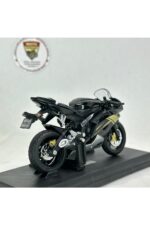 Yamaha R6 Maket - 1:18 Siyah Altın Alloy Models - Görsel 3
