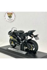 Yamaha R6 Maket - 1:18 Siyah Altın Alloy Models - Görsel 4