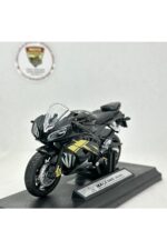 Yamaha R6 Maket - 1:18 Siyah Altın Alloy Models - Görsel 6