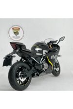CFMOTO 250SR 1:12 Sesli Işıklı Diecast Motosiklet Modeli - Siyah - Görsel 3