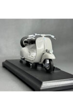 Vespa 150 VL 1T 1:18 Diecast Scooter Modeli - Gri
