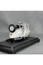 Vespa 150 VL 1T 1:18 Diecast Scooter Modeli - Gri - Görsel 3