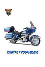 1:18 Harley-Davidson Efsanevi İkili Set - 1984 FXST Softail & 1980 FLT Tour Glide - Görsel 4