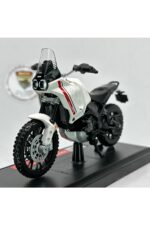 Ducati DesertX 1:18 Diecast Maket Motor – Lisanslı Metal Model Motosiklet - Görsel 6
