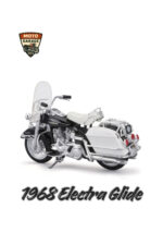 1:18 Harley Davidson 1962 Duo Glide 1968 Electra Glide 2'li Set - Görsel 5