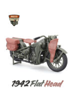 Maisto 1:18 Harley-Davidson Klasik İkili Set - 1948 Panhead & 1942 Flathead Military Koleksiyonluk - Görsel 3
