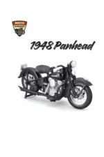 Maisto 1:18 Harley-Davidson Klasik İkili Set - 1948 Panhead & 1942 Flathead Military Koleksiyonluk - Görsel 6