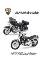 Harley Davidson Maket Seti - 1978 Electra Glide & 1977 FXS