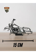 Harley Road King Masa Dekoru – Klasik Cruiser Motor Figürü/Silüeti - Görsel 2