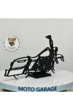 Harley Road King Masa Dekoru – Klasik Cruiser Motor Figürü/Silüeti - Görsel 4