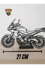 Yamaha Tracer 900 Masa Dekoru – 3D Baskı Touring Motosiklet Silüeti - Görsel 2