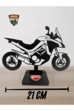 Ducati Multistrada Siluet Masa Dekoru – Touring Motor Figürü - Görsel 2