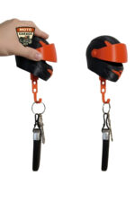 3D Baskı Hareketli Vizörlü Kask Anahtar Askılığı – Kırmızı Siyah | Motor & Motosiklet Severlere Özel - Görsel 2