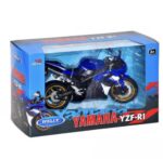 Yamaha YZF-R1 1:10 Diecast Motosiklet Model - Görsel 2