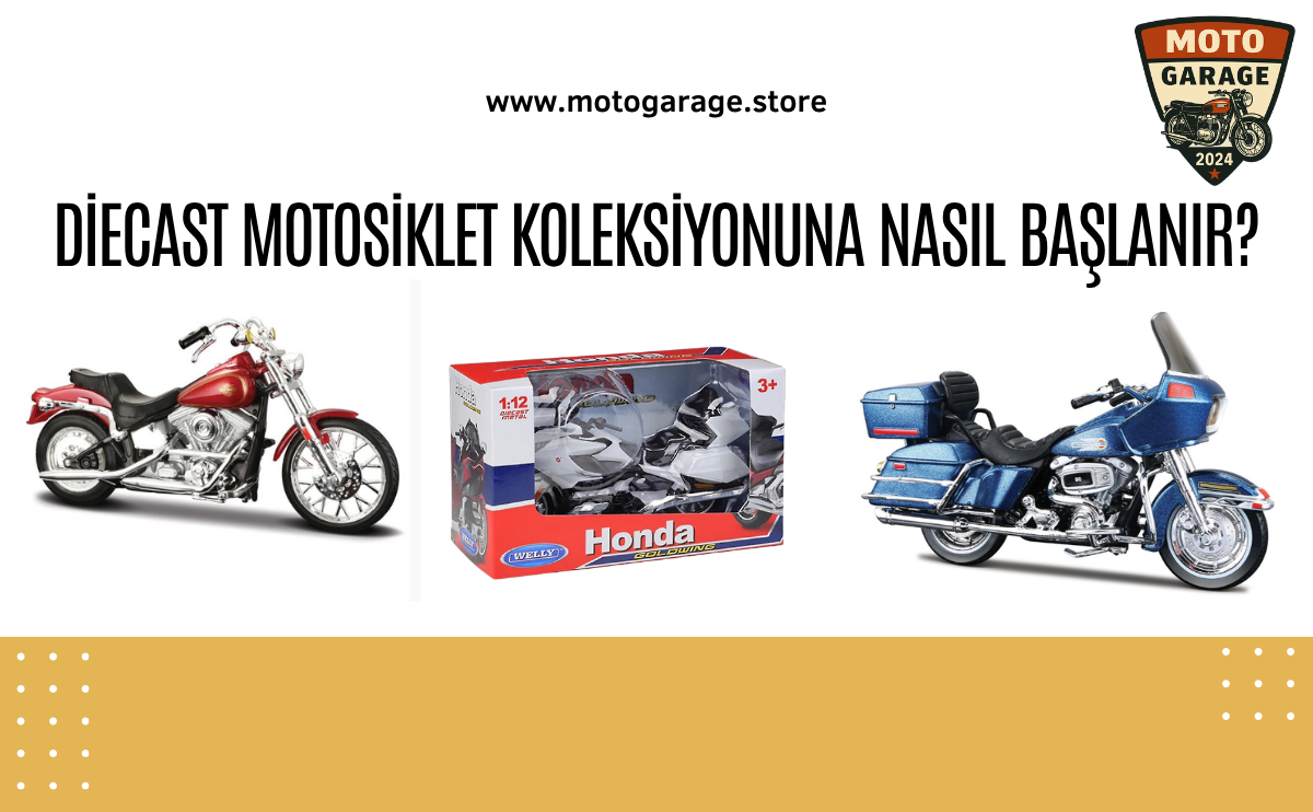 Diecast Motosiklet
