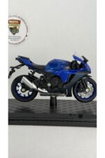 Yamaha YZF-R1 Yarış Mavisi 1:18 Ölçek Orijinal Lisanslı Diecast Model Motosiklet - Görsel 2