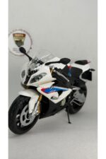 BMW S1000RR Motorsport 1:12 Ölçek Diecast Model Motosiklet - Görsel 6
