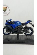 Yamaha YZF-R1 Yarış Mavisi 1:18 Ölçek Orijinal Lisanslı Diecast Model Motosiklet - Görsel 5