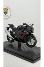 Suzuki GSX-R1000R Siyah Kırmızı 1:18 Ölçek Diecast Model Motosiklet