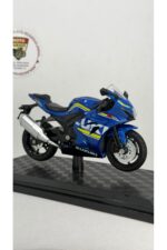 Suzuki GSX-R1000R MotoGP Edition Mavi 1:18 Ölçek Diecast Model Motosiklet
