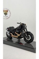Harley-Davidson 2022 Fat Bob 114 Maisto 1:18 Ölçek Orijinal Lisanslı Diecast Model Motosiklet