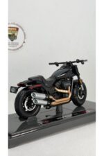 Harley-Davidson 2022 Fat Bob 114 Maisto 1:18 Ölçek Orijinal Lisanslı Diecast Model Motosiklet - Görsel 3
